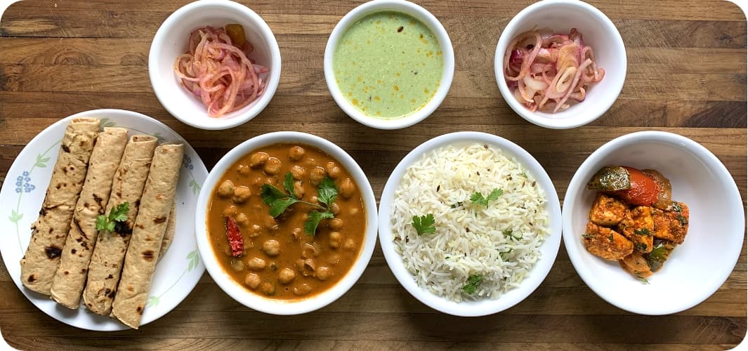 Corporate catering food