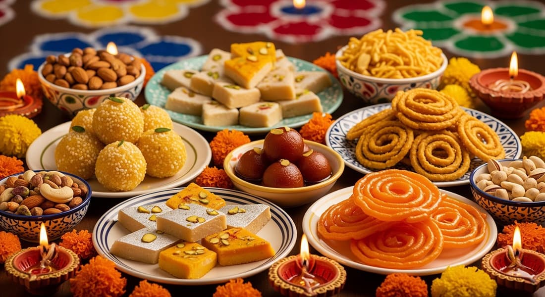 Regional Delicacies of Diwali: A Culinary Map of India