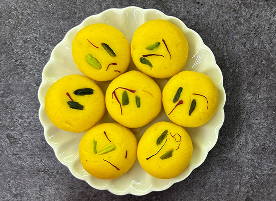 Kesar Peda-OMSweets