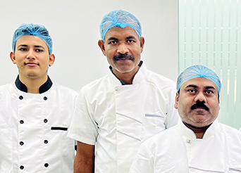 our highly experienced chefs