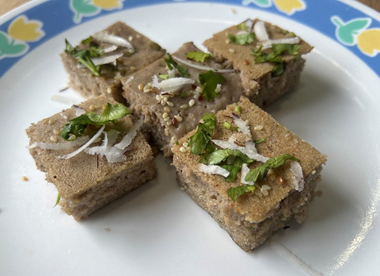 Kuttu Dhokla