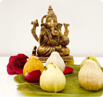 Celebrate the arrival of Bappa with organic Modak