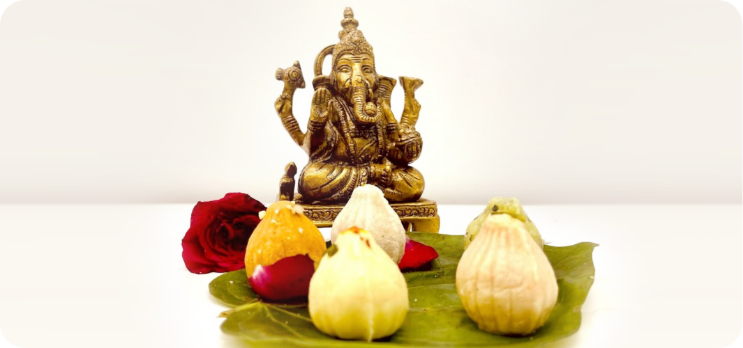 Celebrate the arrival of Bappa with organic Modak
