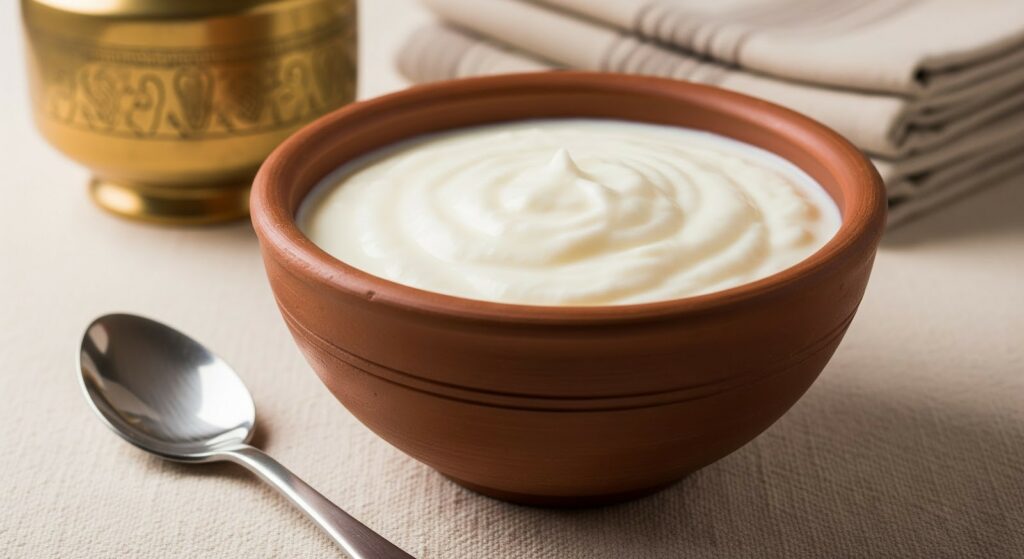 Homemade Organic Curd