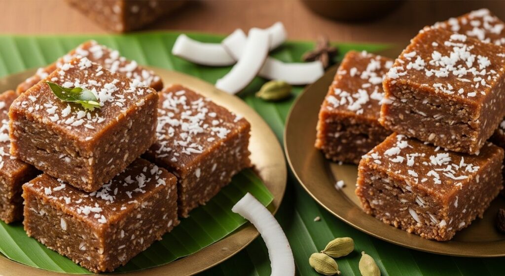 Ragi Coconut Barfi